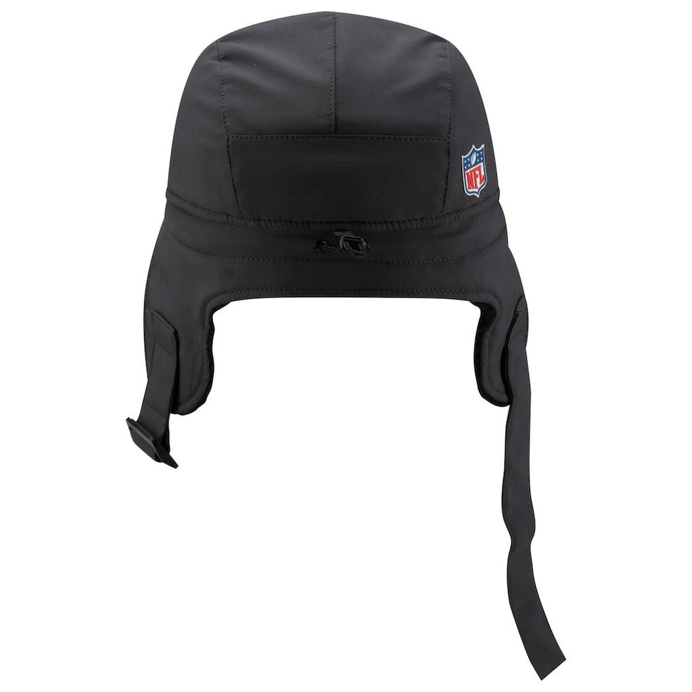 Atlanta Falcons New Era 2025 Sideline Cold Weather Runner Dog Ear Adjustable Hat