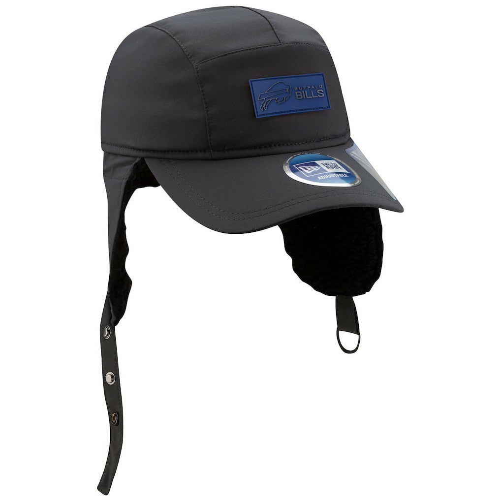 Buffalo Bills New Era 2025 Sideline Cold Weather Runner Dog Ear Adjustable Hat