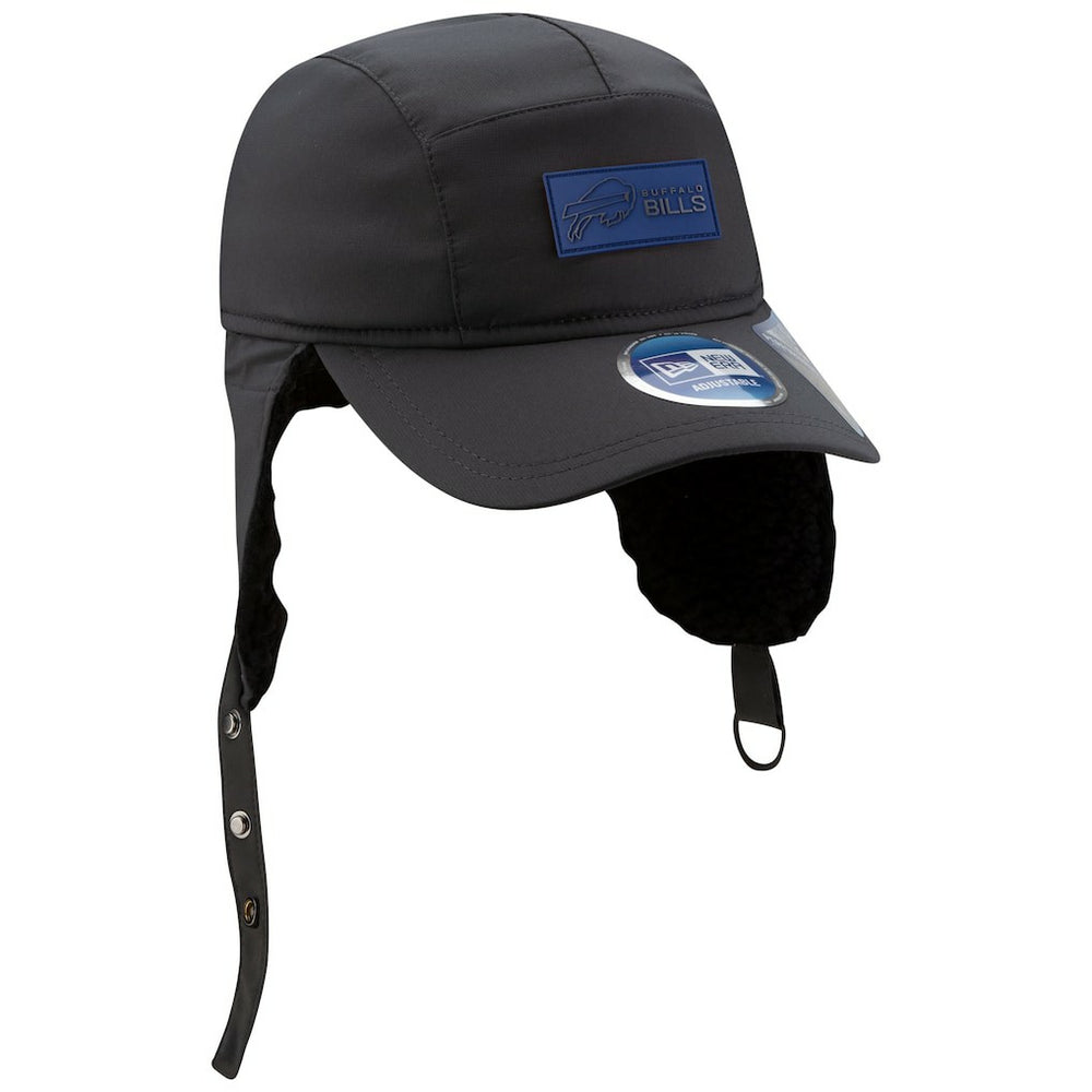 Buffalo Bills New Era 2025 Sideline Cold Weather Runner Dog Ear Adjustable Hat