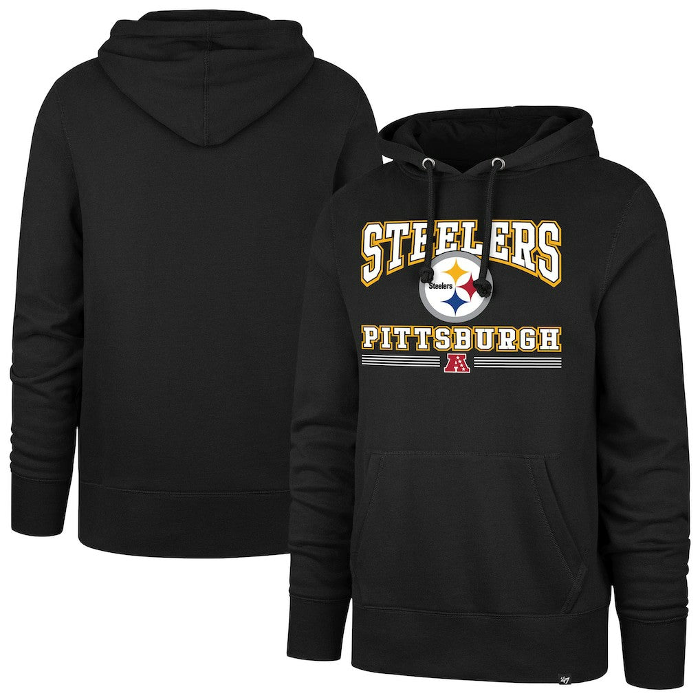 Pittsburgh Steelers 47 brand '47 Packed House Headline Pullover Hoodie