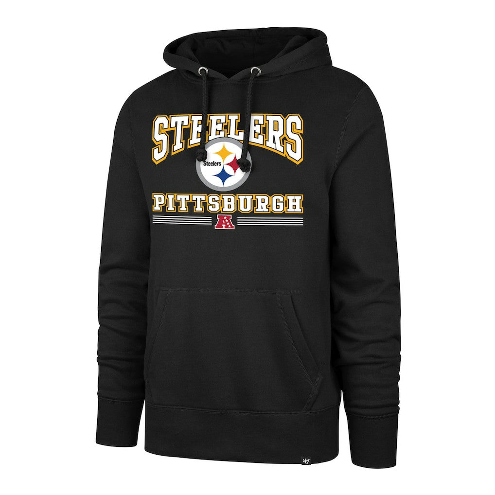 Pittsburgh Steelers 47 brand '47 Packed House Headline Pullover Hoodie