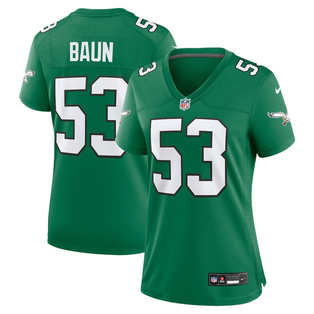 Philadelphia Eagles Nike Zack Baun  Women's Alternate Game Jersey