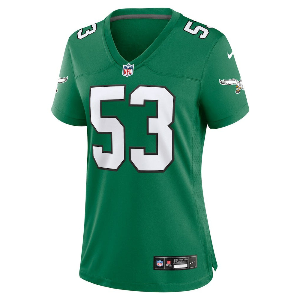 Philadelphia Eagles Nike Zack Baun  Women's Alternate Game Jersey