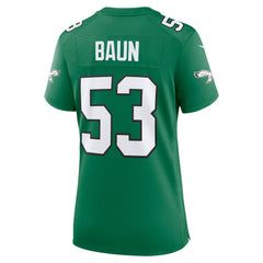 Philadelphia Eagles Nike Zack Baun  Women's Alternate Game Jersey