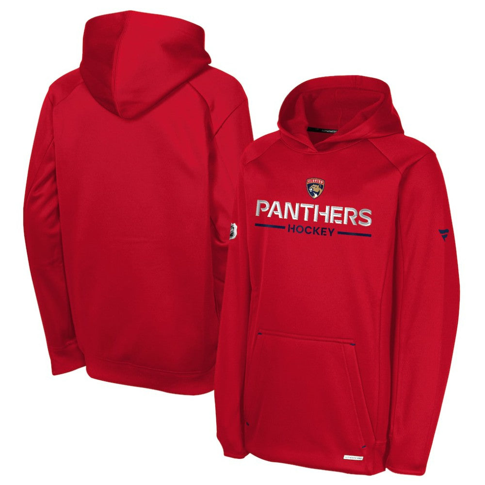 Florida Panthers Fanatics Youth Authentic Pro Rink Raglan Hoodie Sale