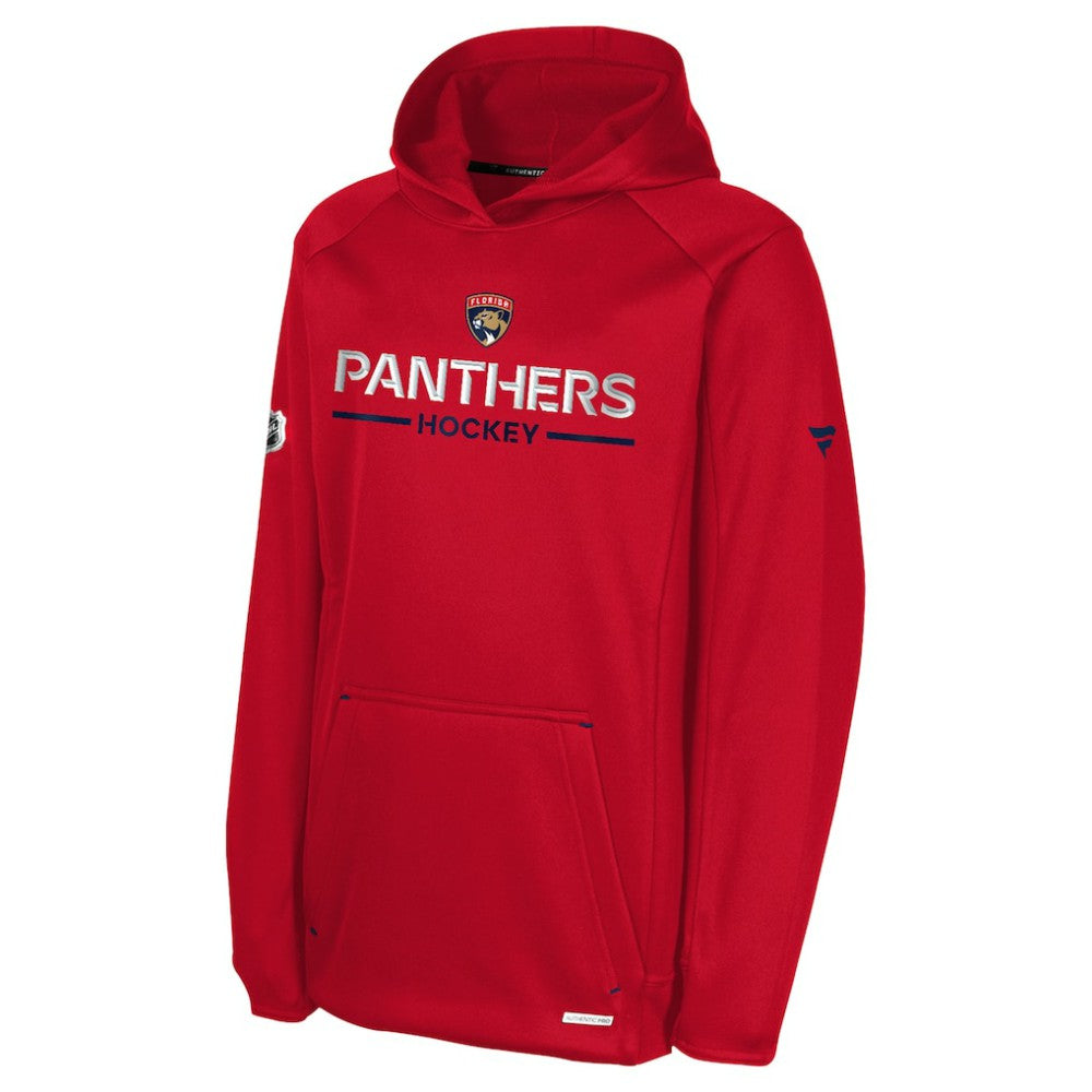 Florida Panthers Fanatics Youth Authentic Pro Rink Raglan Hoodie Sale