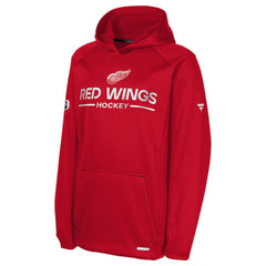 Detroit Red Wings Fanatics Youth Authentic Pro Rink Raglan Hoodie Discount