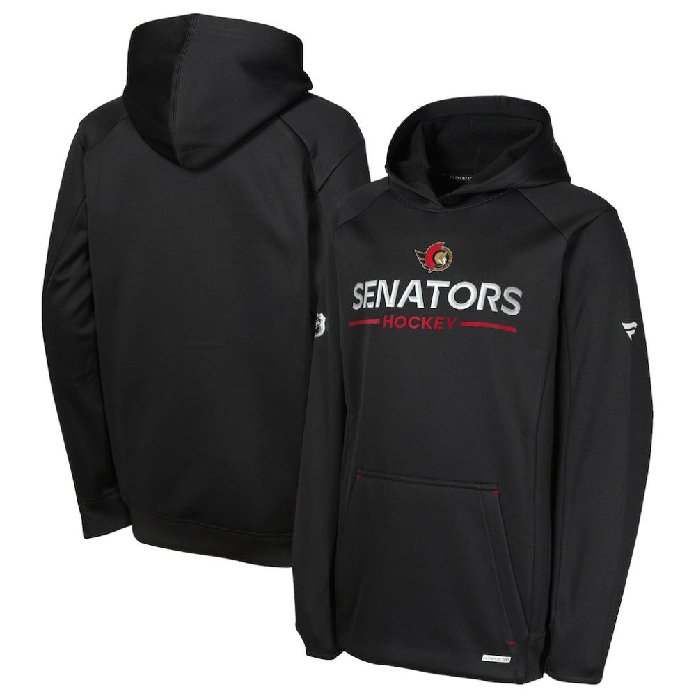 Ottawa Senators Fanatics Youth Authentic Pro Rink Raglan Hoodie Sale