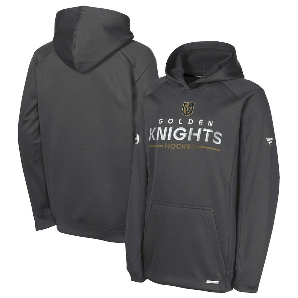 Vegas Golden Knights Fanatics Youth Authentic Pro Rink Raglan Hoodie For Sale