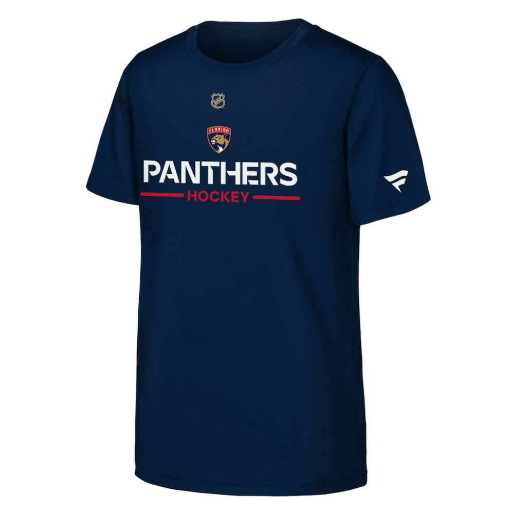 Florida Panthers Fanatics Youth Authentic Pro Wordmark T-Shirt Discount