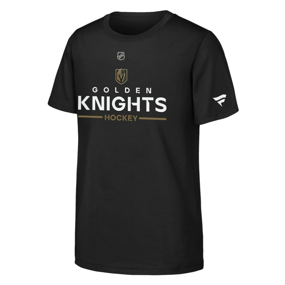 Vegas Golden Knights Fanatics Youth Authentic Pro Wordmark T-Shirt For Sale