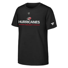 Carolina Hurricanes Fanatics Youth Authentic Pro Wordmark T-Shirt For Sale