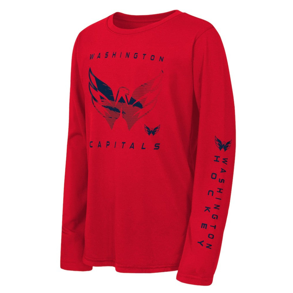 Washington Capitals Outerstuff Youth Seize the Win Long Sleeve T-Shirt Online