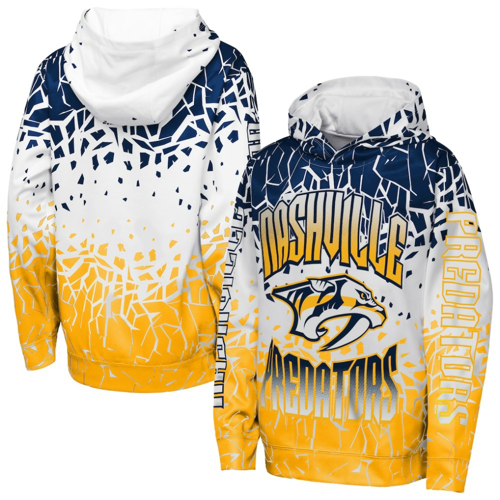 Nashville Predators Outerstuff Youth Frozen Frenzy Hoodie On Sale