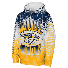 Nashville Predators Outerstuff Youth Frozen Frenzy Hoodie On Sale