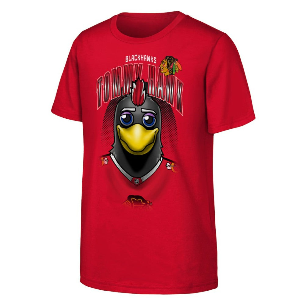 Chicago Blackhawks Outerstuff Youth Mascot Highlight T-Shirt Sale