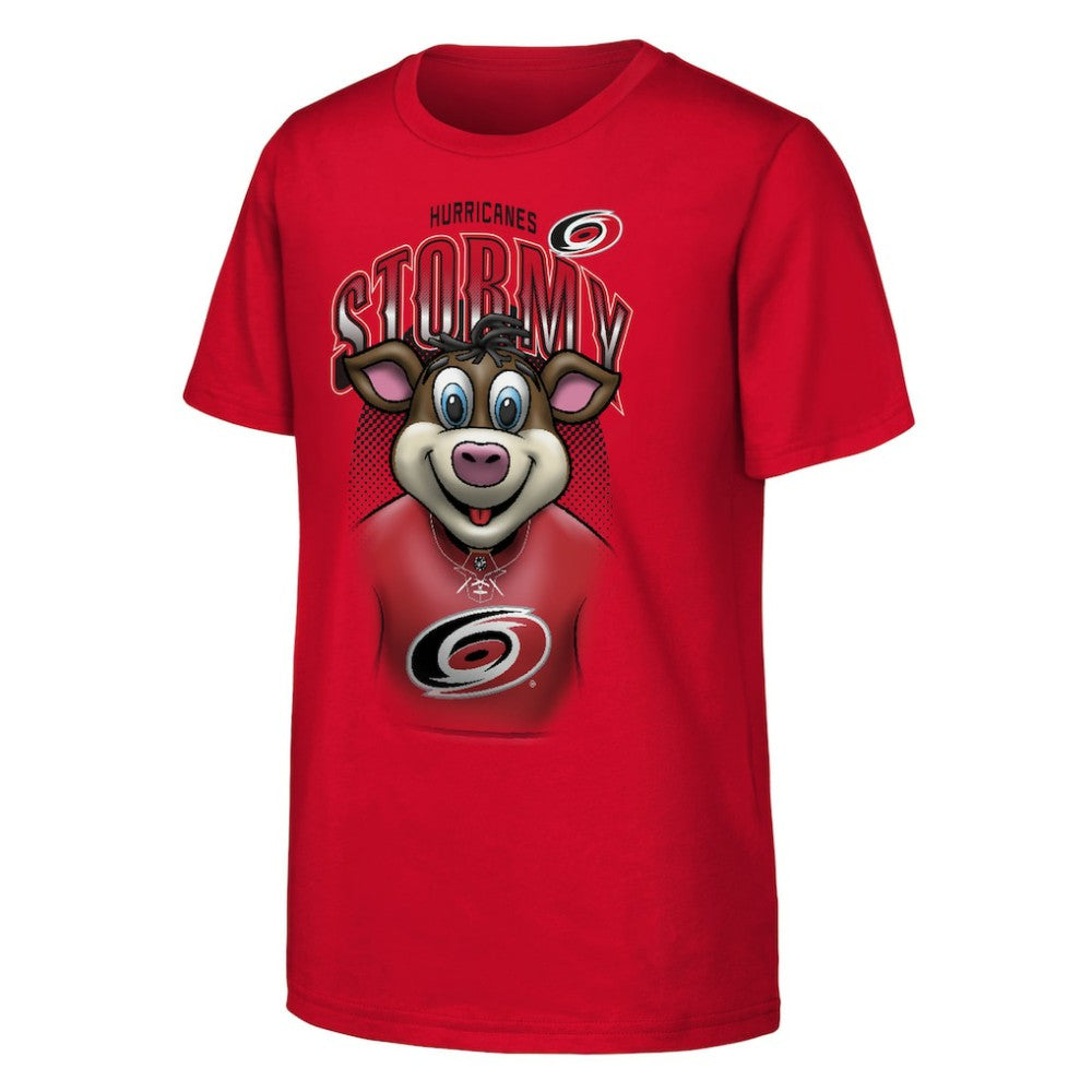Carolina Hurricanes Outerstuff Youth Mascot Highlight T-Shirt Discount