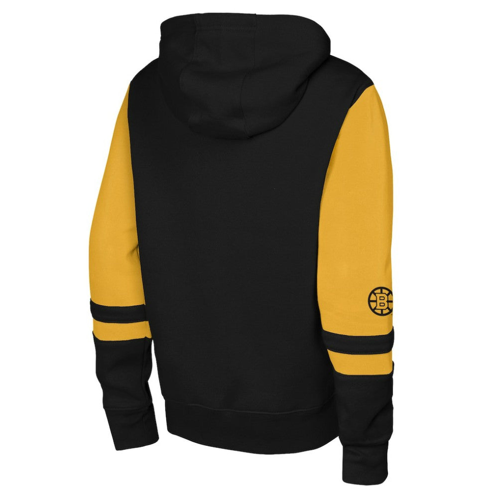 Boston Bruins Outerstuff Youth Face Off Full-Zip Hoodie Online