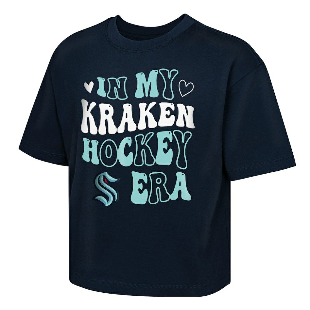 Seattle Kraken Outerstuff Girls Youth In My Era Boxy T-Shirt Sale