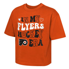 Philadelphia Flyers Outerstuff Girls Youth In My Era Boxy T-Shirt On Sale