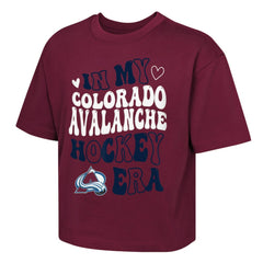 Colorado Avalanche Outerstuff Girls Youth In My Era Boxy T-Shirt Discount