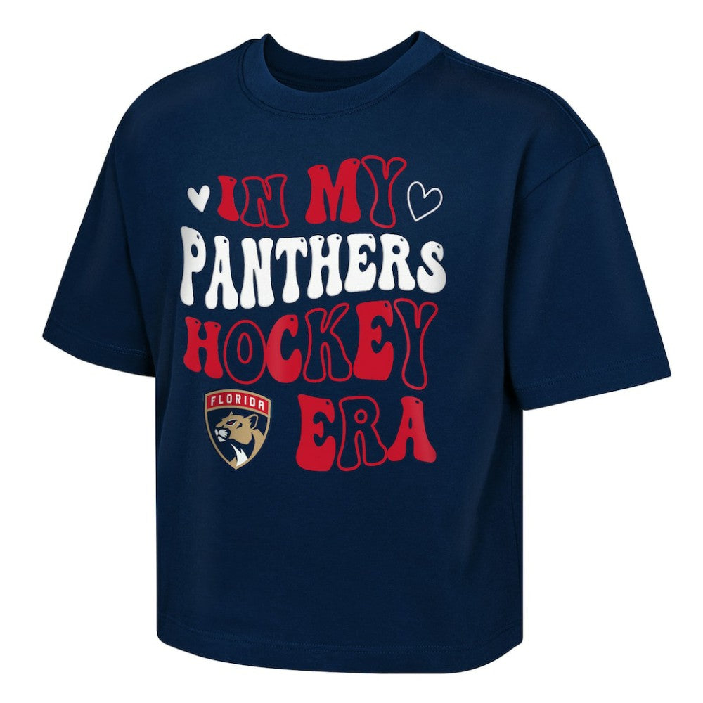 Florida Panthers Outerstuff Girls Youth In My Era Boxy T-Shirt Sale
