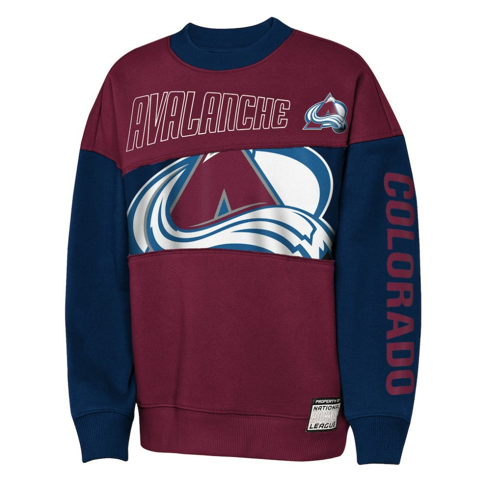 Colorado Avalanche Outerstuff Youth Impact Player Sweatshirt Online
