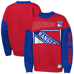 New York Rangers Outerstuff Youth Impact Player Sweatshirt Online