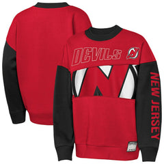 New Jersey Devils Outerstuff Youth Impact Player Sweatshirt Discount