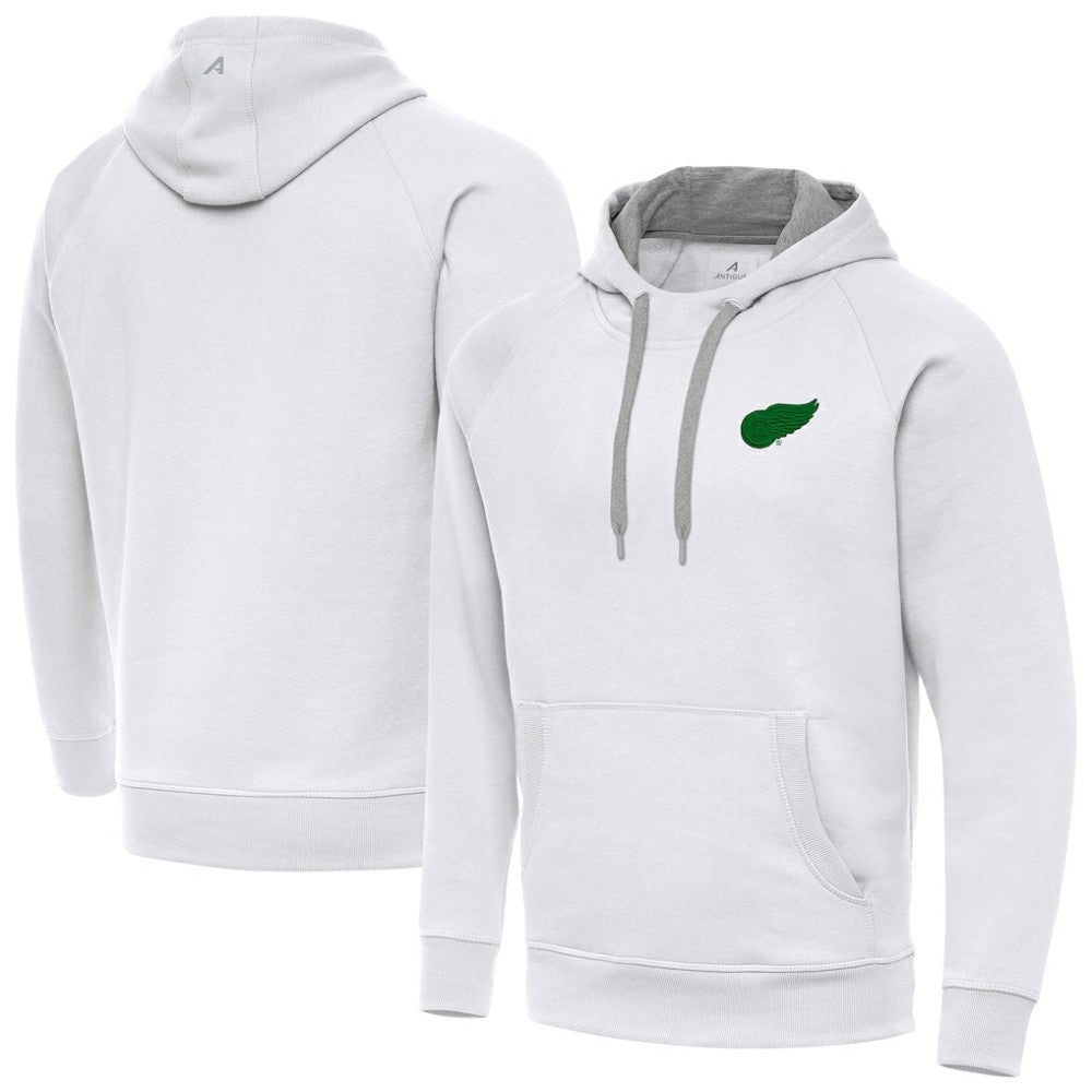 Detroit Red Wings Antigua St. Patrick's Day Victory Pullover Hoodie Sale