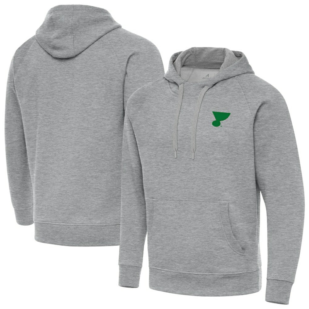 St. Louis Blues Antigua St. Patrick's Day Victory Pullover Hoodie Sale