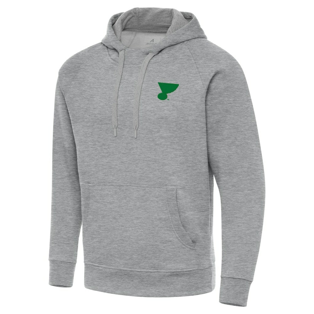 St. Louis Blues Antigua St. Patrick's Day Victory Pullover Hoodie Sale