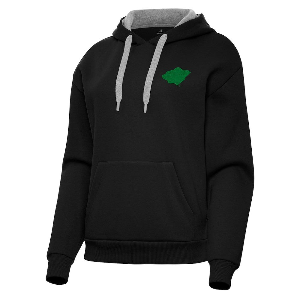 Minnesota Wild Antigua Women's St. Patrick's Day Victory Pullover Hoodie Online