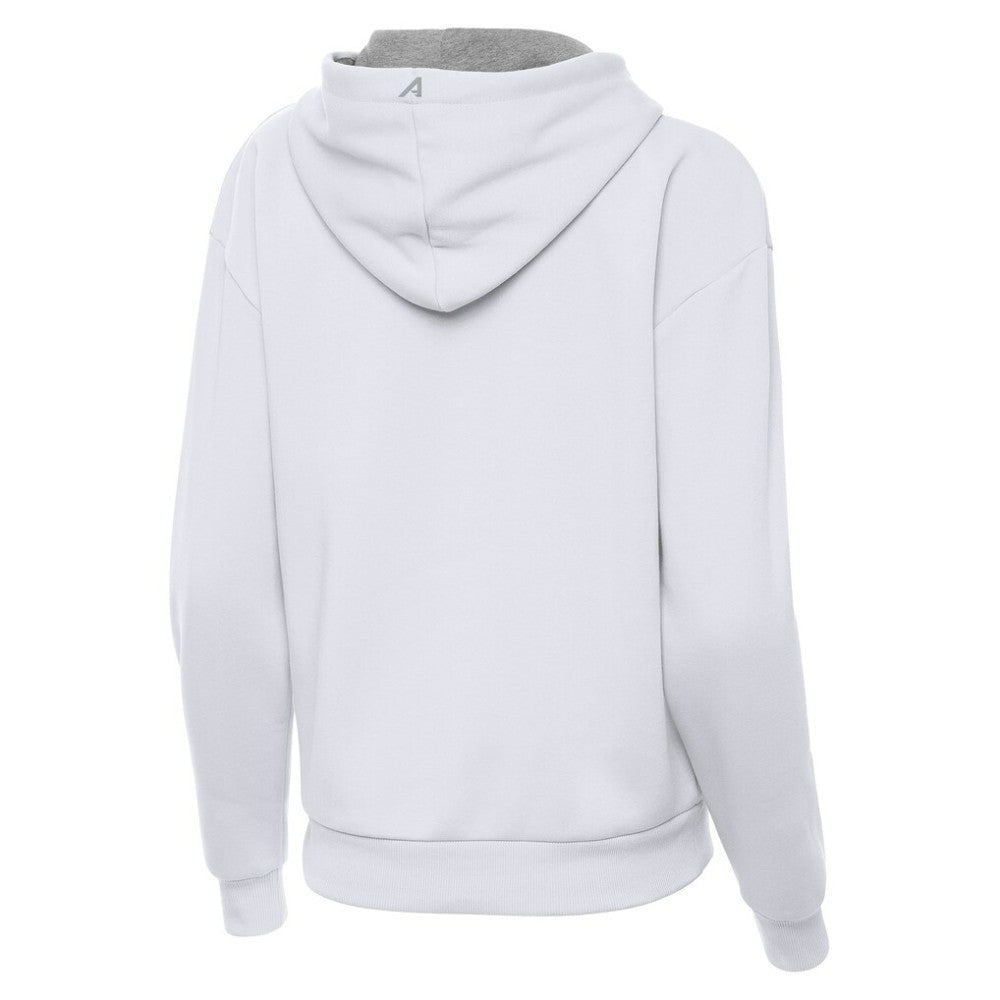 New York Rangers Antigua Women's St. Patrick's Day Victory Pullover Hoodie Discount