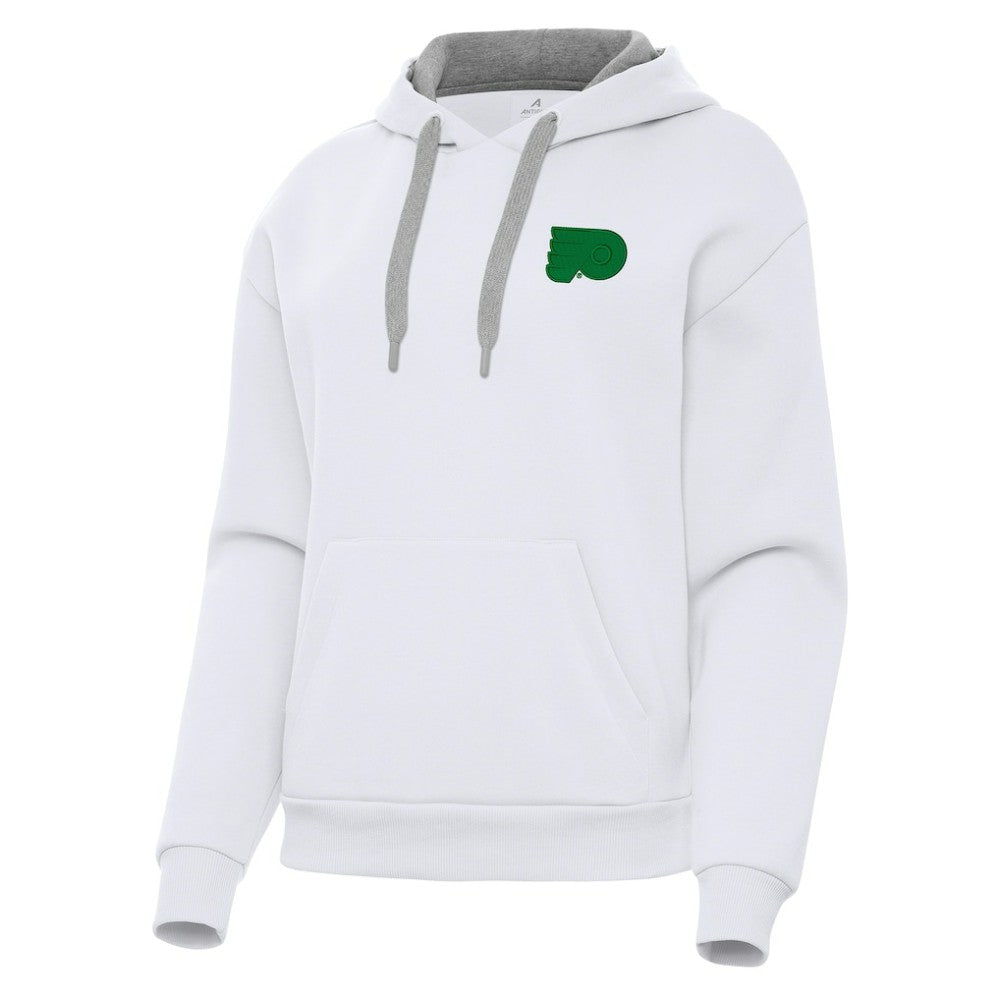 Philadelphia Flyers Antigua Women's St. Patrick's Day Victory Pullover Hoodie Outlet