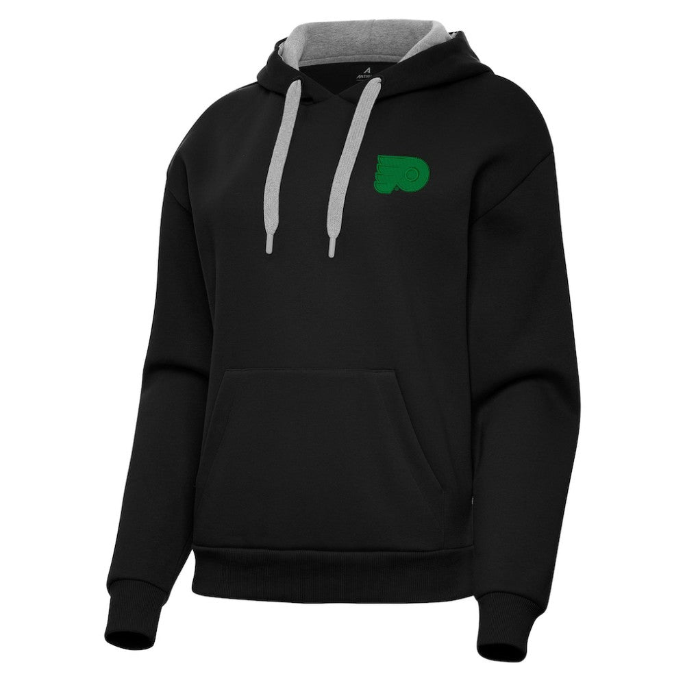 Philadelphia Flyers Antigua Women's St. Patrick's Day Victory Pullover Hoodie Discount