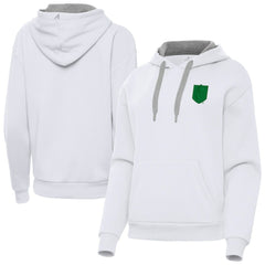 Vegas Golden Knights Antigua Women's St. Patrick's Day Victory Pullover Hoodie Sale