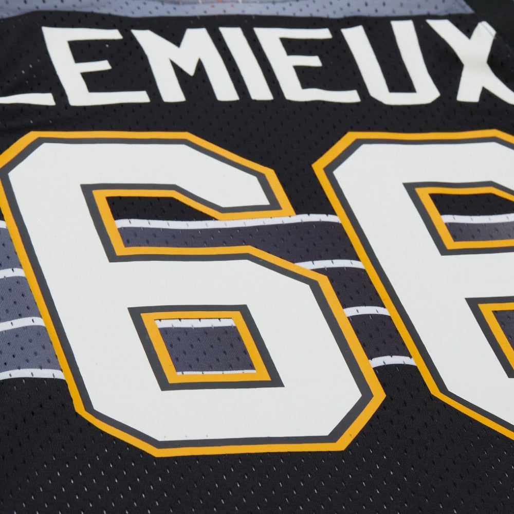 Mario Lemieux Pittsburgh Penguins Mitchell & Ness Unisex Maxxed Out Fashion Basketball Jersey Sale