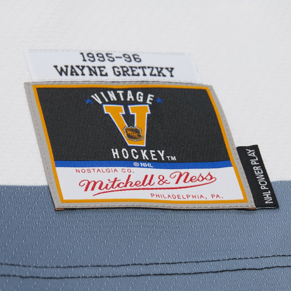 Wayne Gretzky Los Angeles Kings Mitchell & Ness 1995-96 Power Play Jersey For Sale