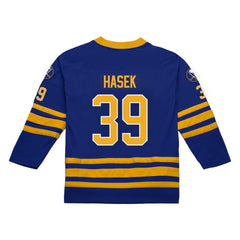 Dominik Hasek Buffalo Sabres Mitchell & Ness 1995-96 Power Play Jersey Sale