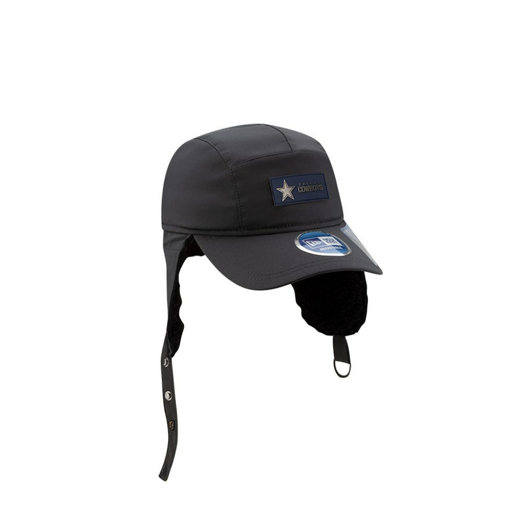 Dallas Cowboys New Era 2025 Sideline Cold Weather Runner Dog Ear Adjustable Hat