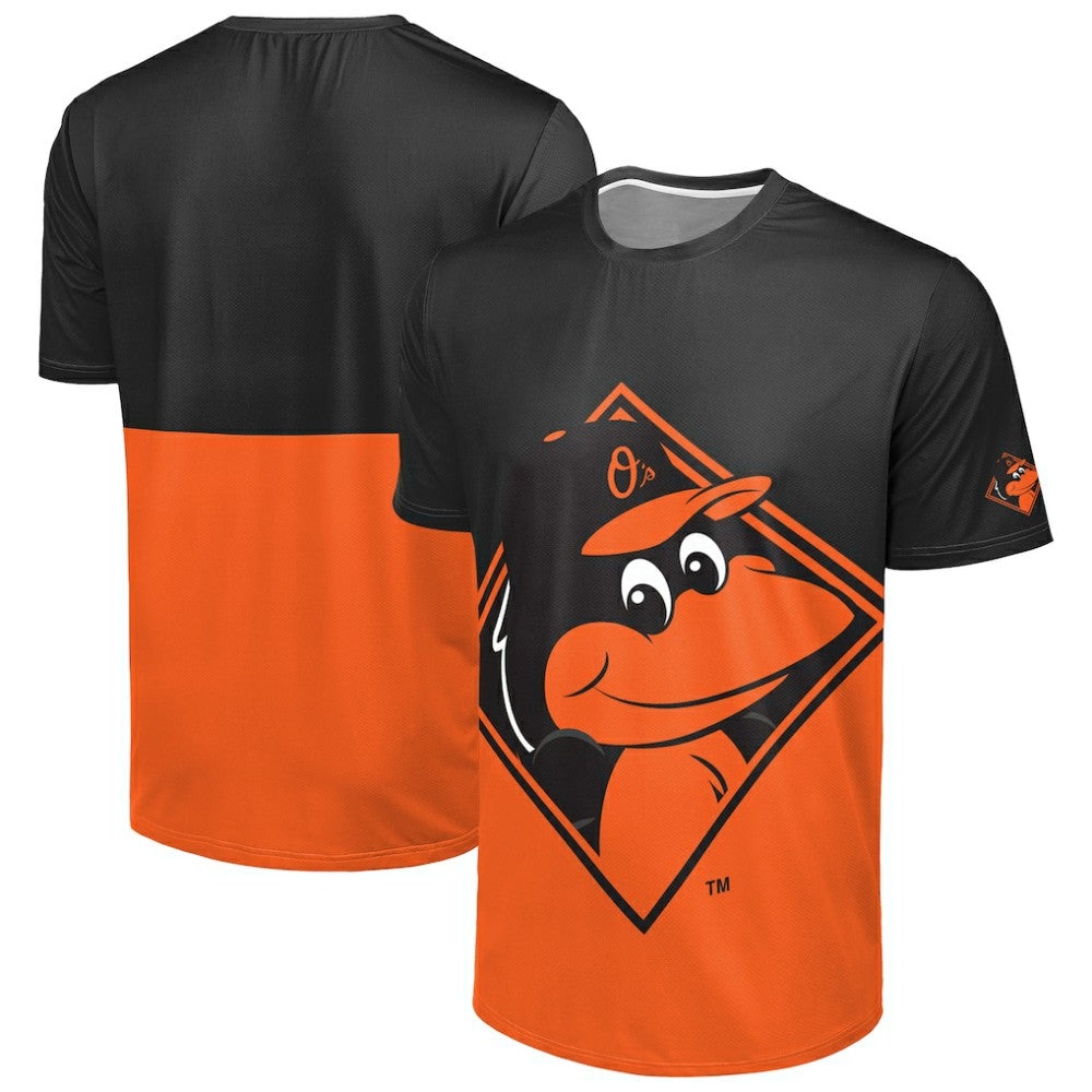 Baltimore Orioles FOCO Big Logo Mascot T-Shirt | MLB Outlet
