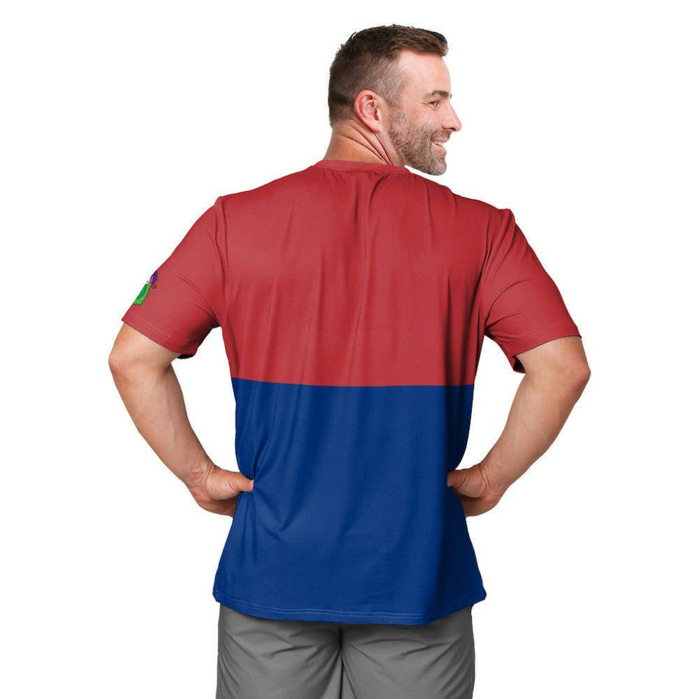 Philadelphia Phillies FOCO Big Logo Mascot T-Shirt | MLB Sale