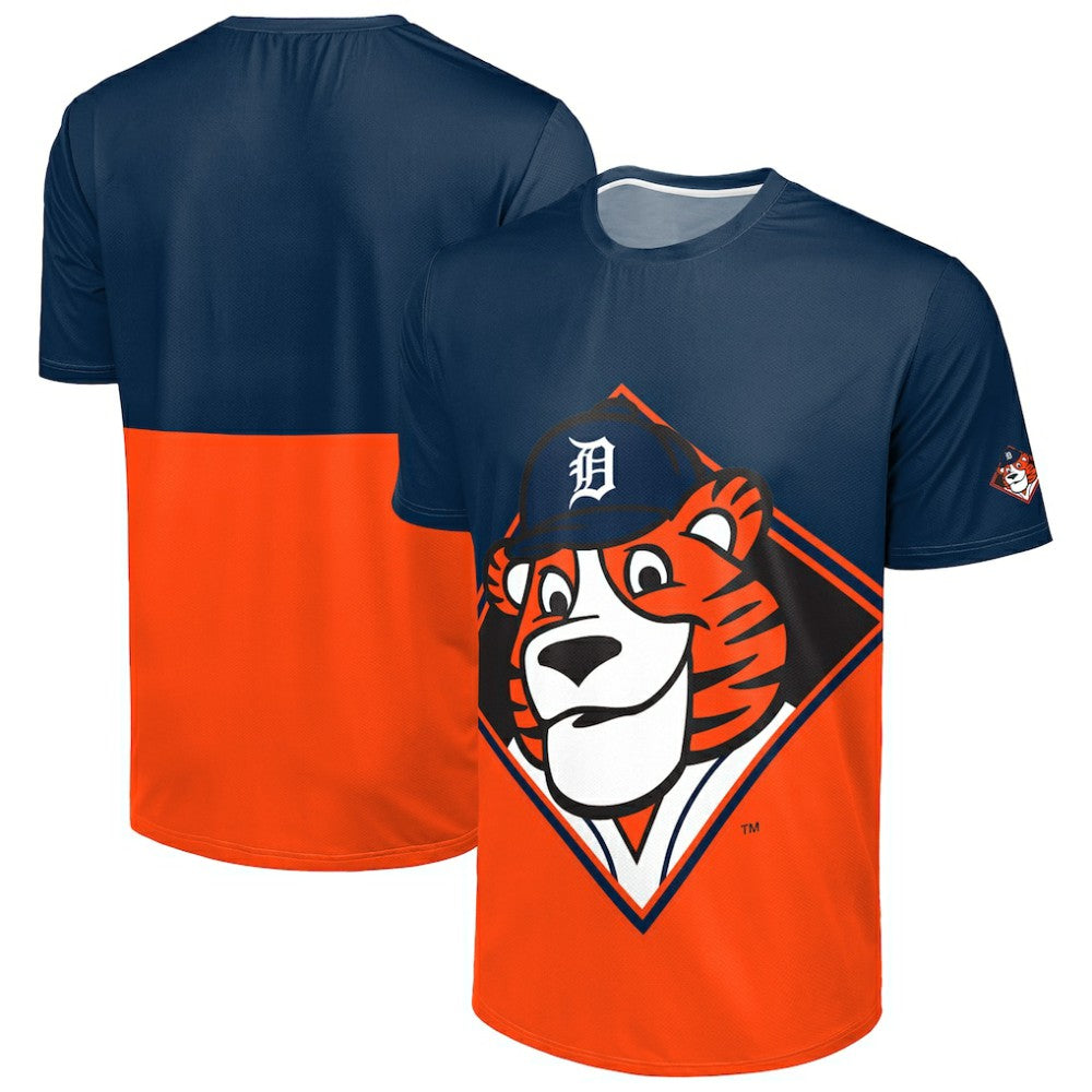 Detroit Tigers FOCO Big Logo Mascot T-Shirt | MLB On Sale