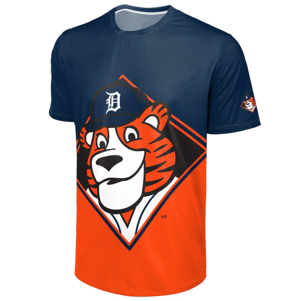 Detroit Tigers FOCO Big Logo Mascot T-Shirt | MLB On Sale