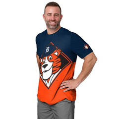 Detroit Tigers FOCO Big Logo Mascot T-Shirt | MLB On Sale