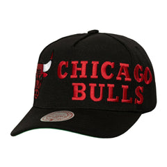 Chicago Bulls Busted Logo Wordmark Wrap-Around Pro Pinch Adjustable Hat Online