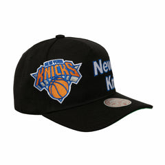 New York Knicks Busted Logo Wordmark Wrap-Around Pro Pinch Adjustable Hat Discount
