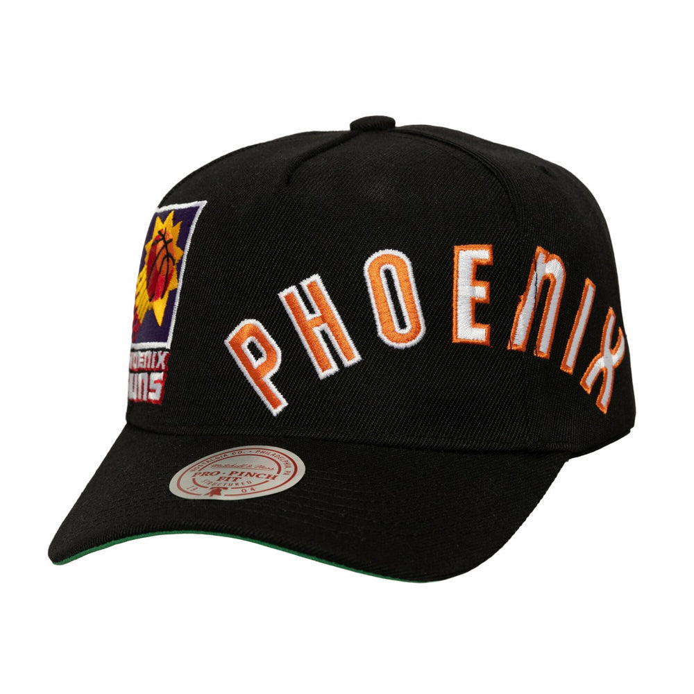 Phoenix Suns Busted Logo Wordmark Wrap-Around Pro Pinch Adjustable Hat Online
