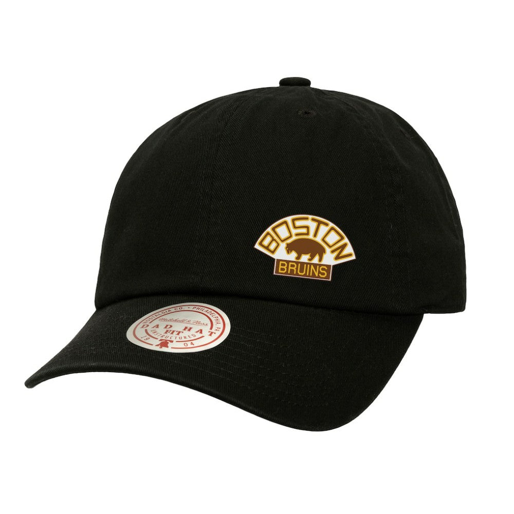 Boston Bruins Mitchell & Ness Women's Micro Lefty Adjustable Hat For Sale
